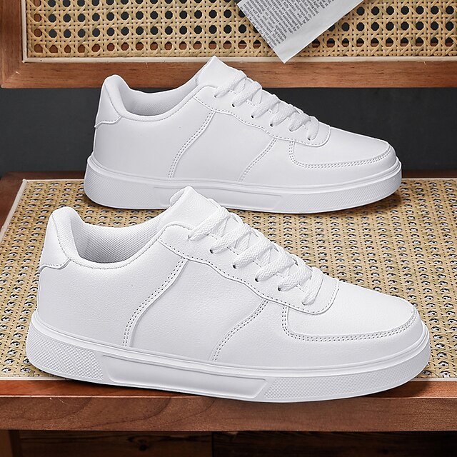 Shoes White Daily Walking Casual Retro Sneakers Men's
