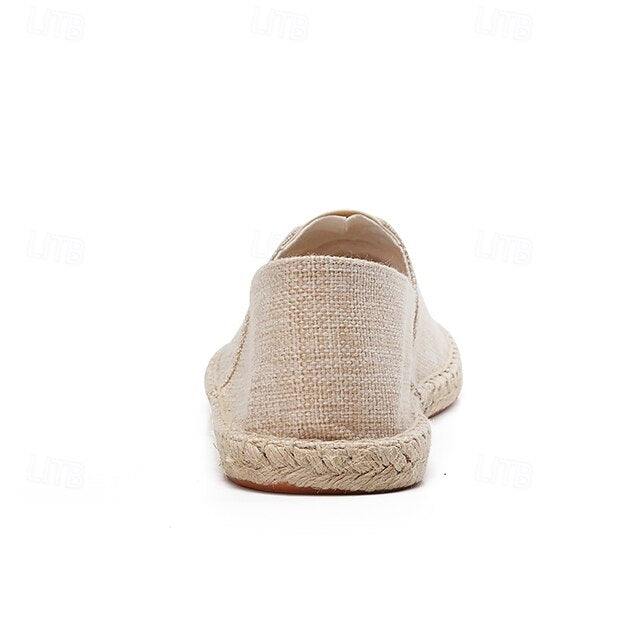 Navy Blue Canvas – Casual Shoes Slip-On Lightweight Men's