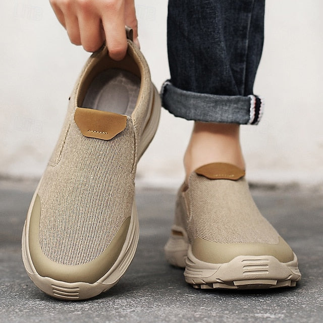 Woven Nylon - Men's Multicolor Loafers Espadrilles