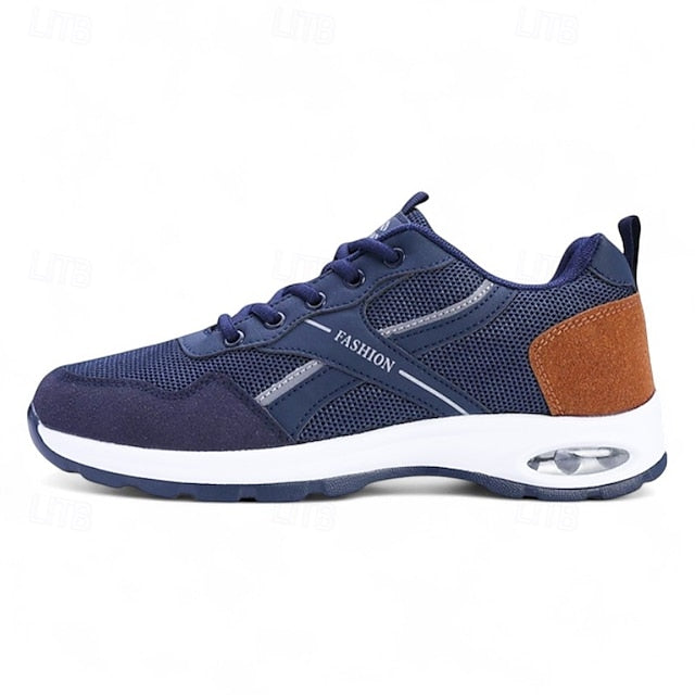 Grey Men Casual Sneakers Fashion and for – White Comfortable