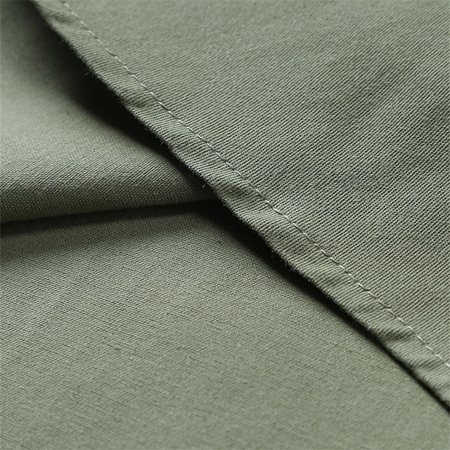 Shirt Workwear Casual Work Men's Shirts Button