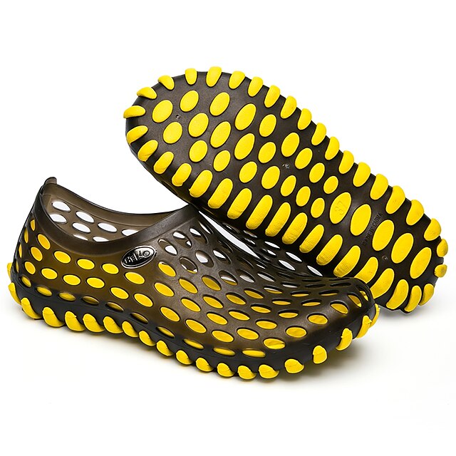 Blue Women's and Men's Perforated Barefoot Black