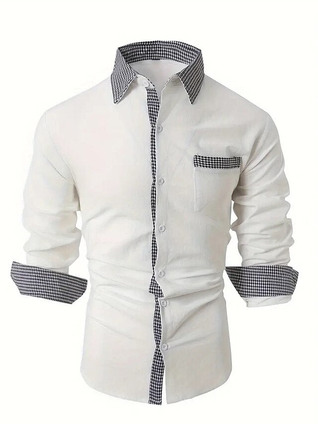 Up Summer Men's Collar Shirt Camp Button