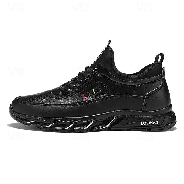 Shoes Men's in Outdoor Black Tan Rugged