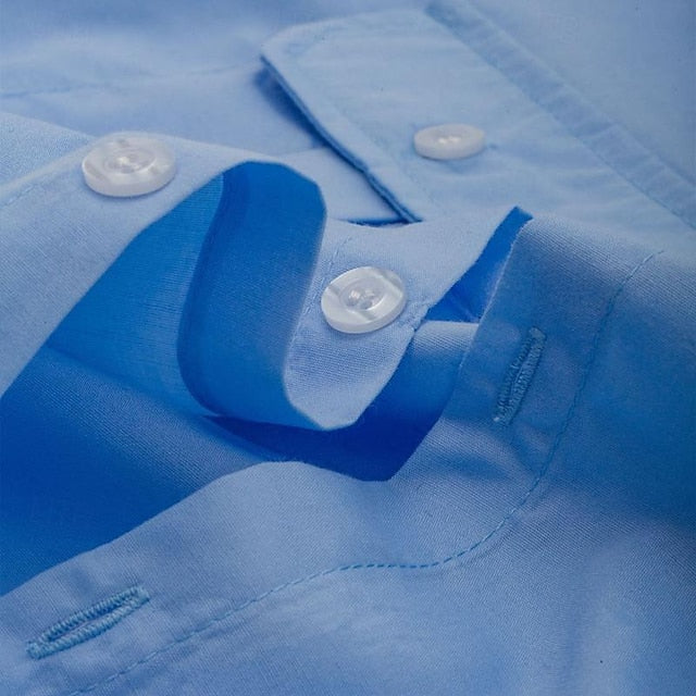 Beach Summer Casual Men's Shirt Button Up Wear