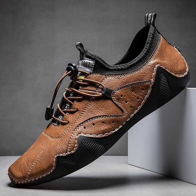 Faux Men's – Lightweight Sneakers Casual Leather