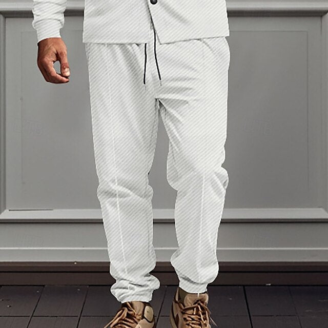 Pocket Pants Casual Sweatpants Trousers Joggers Men's