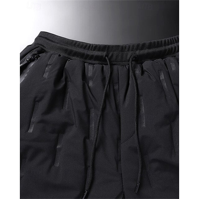 Fleece Men's Pants Trousers Sherpa Joggers Sweatpants