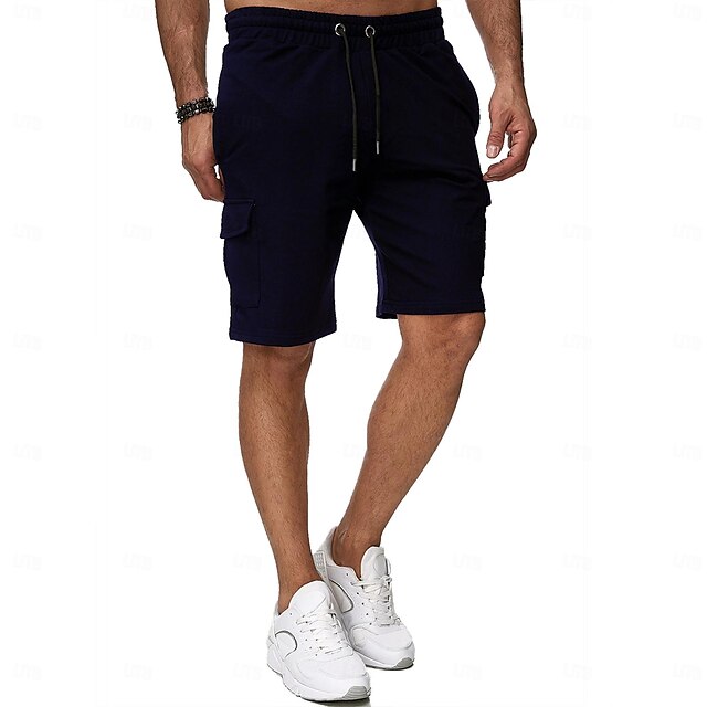 Drawstring Casual Athletic Men's Sweat Shorts
