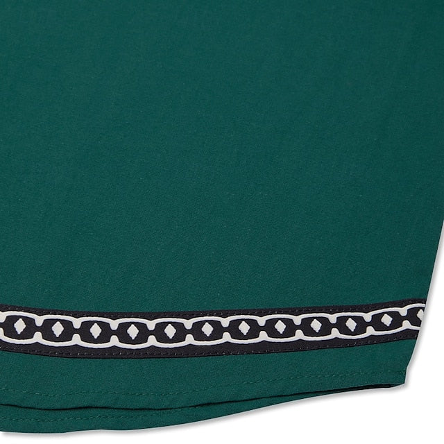 White Summer Shirt Cotton Men's Linen