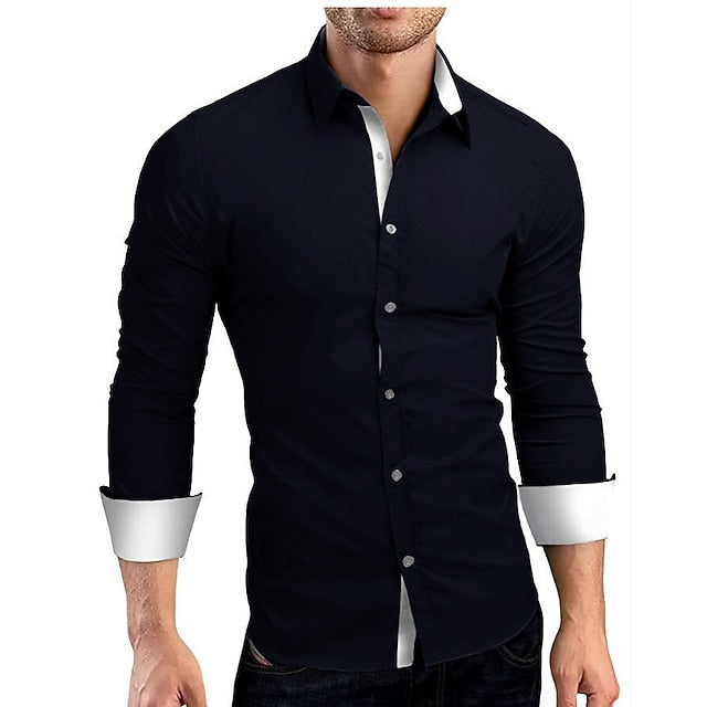 Up Summer Button Dress Shirt Men's Collared