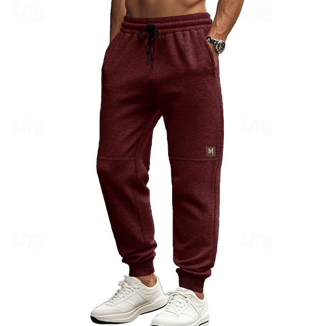 Sweatpants Men's Drawstring Joggers Pants Casual Trousers