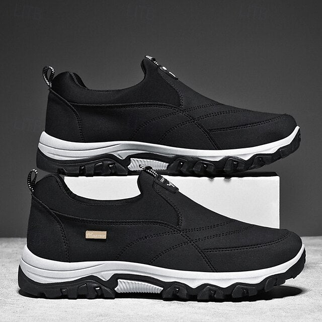 Slip-Ons PU Loafers Breathable Leather Men's