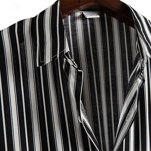 Beach Men's Up Button Casual Shirt Summer