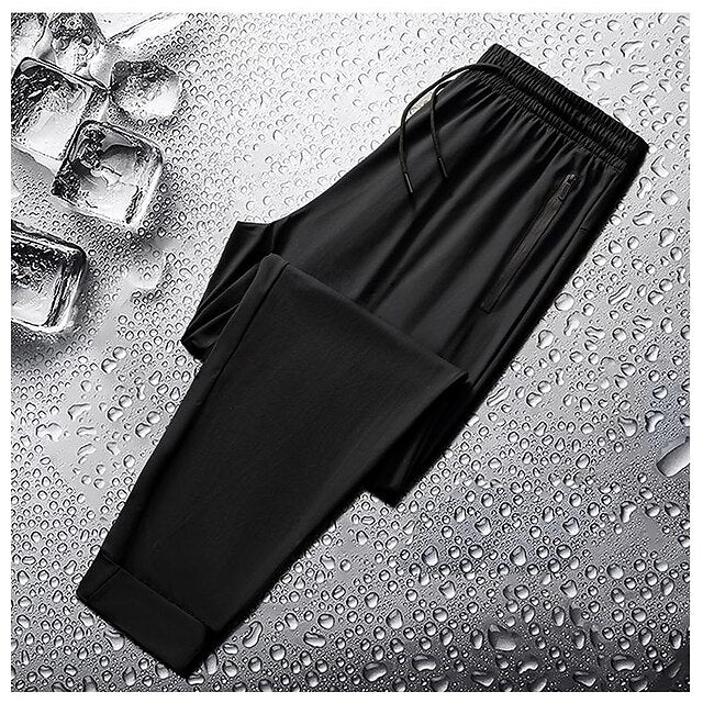 Pants Waist Summer Men's Elastic Casual Trousers