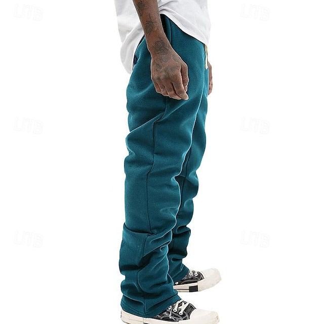 Pants Sweatpants Casual Elastic Drawstring Men's Trousers