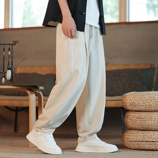 Corduroy Pants Trousers Casual Shorts Pocket Men's