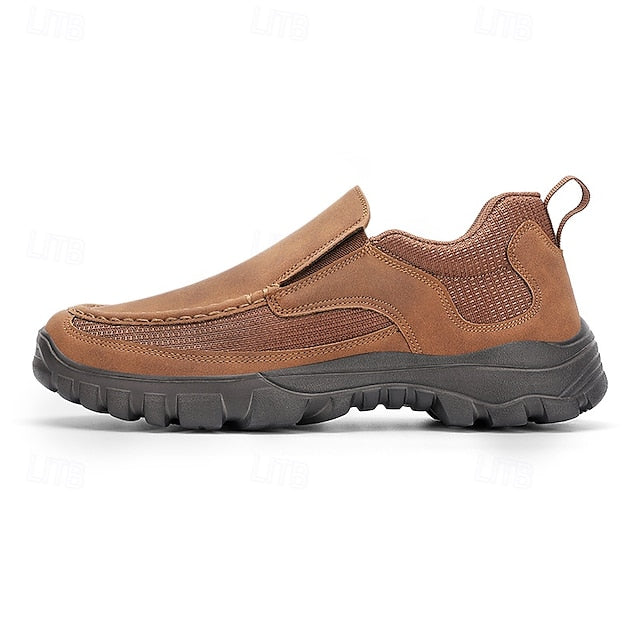 Design Maroon Stylish Sandals Men's with Perforated Slip-On