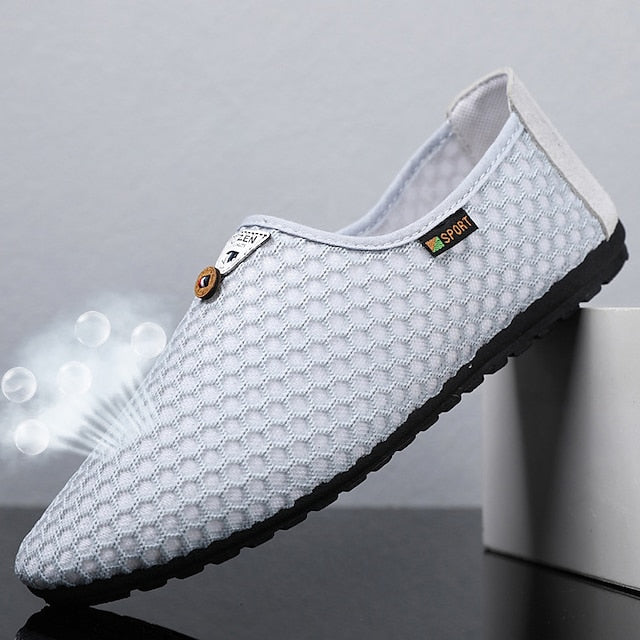 Breathable Mesh Casual Men's – Shoes Slip-On Lightweight