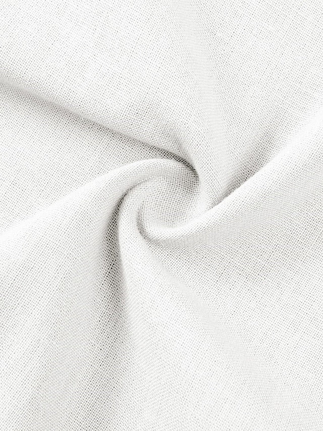 Shirt Button Up Casual Beach Men's Summer
