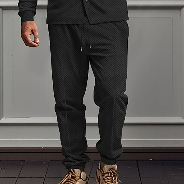 Pocket Pants Casual Sweatpants Trousers Joggers Men's
