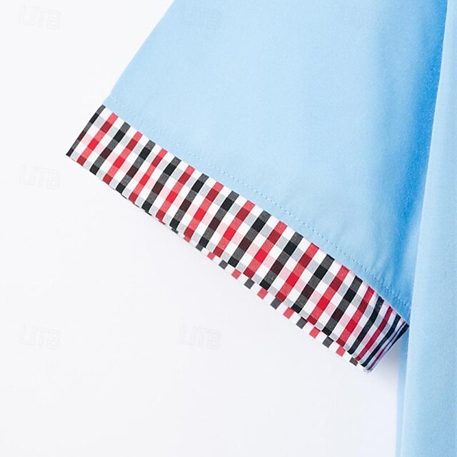 Casual Men's Button Beach Shirt Summer Up