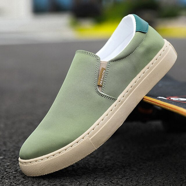 Slip-On Chic Style with Espadrilles: Leather Women's Orange