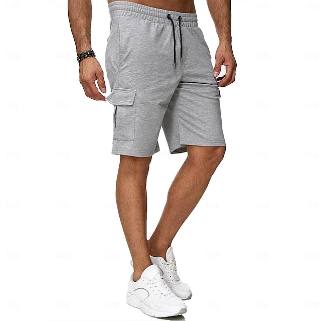 Drawstring Casual Athletic Men's Sweat Shorts