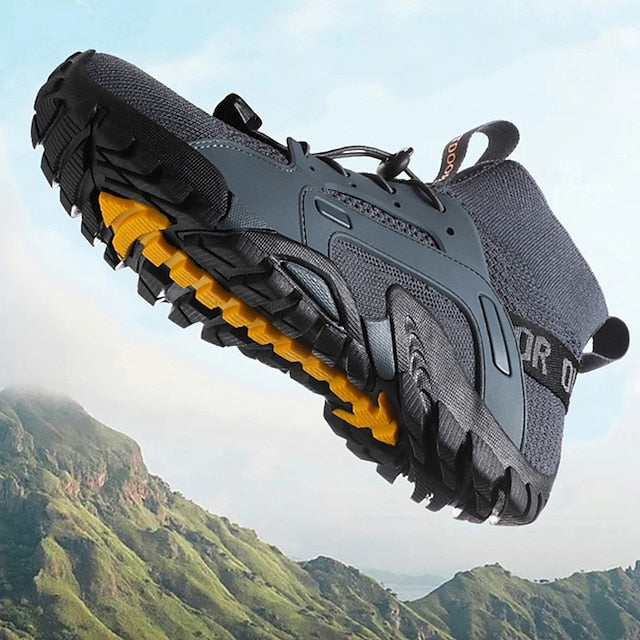 with Support Men's Ankle Outdoor Hiking - Shoes Breathable