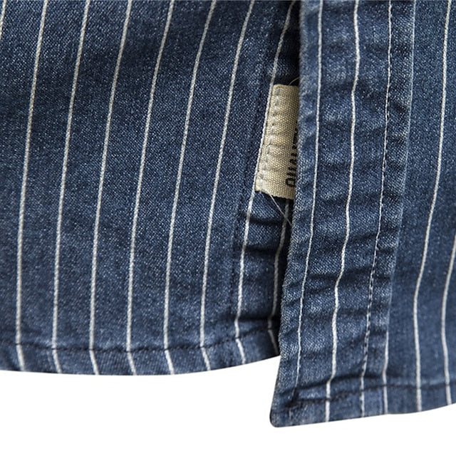 Men's Summer Knit Casual Shirt Waffle