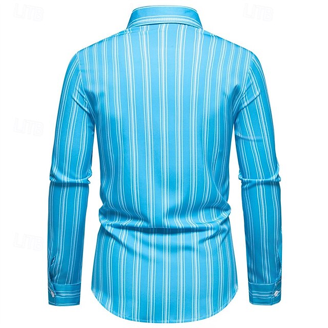 Men's Summer Shirt Beach Up Casual Button