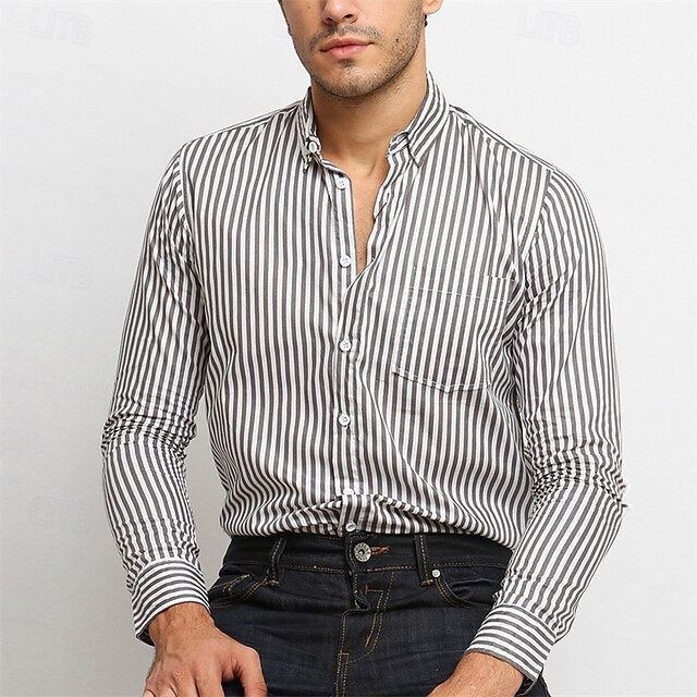 Up Men's Shirt Beach Summer Button Casual
