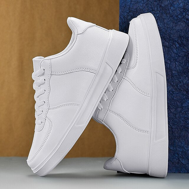 Shoes White Daily Walking Casual Retro Sneakers Men's