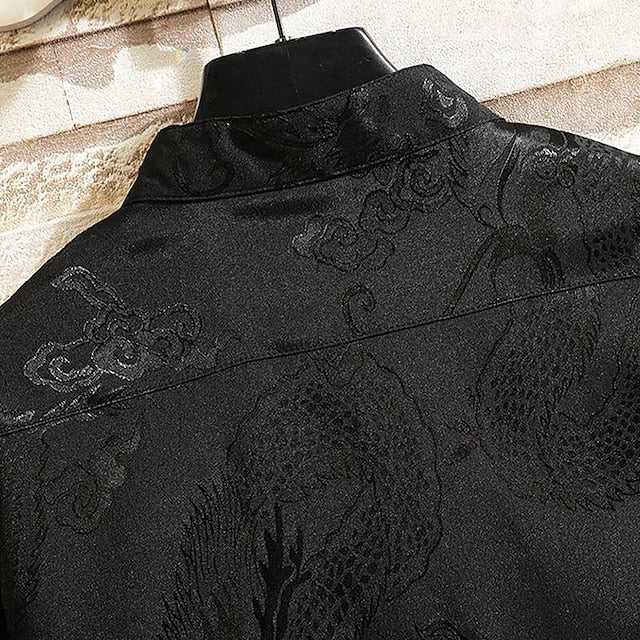 Chinese Shirt Mandarin Collar Men's