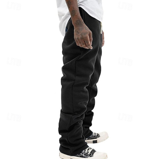 Pants Sweatpants Casual Elastic Drawstring Men's Trousers