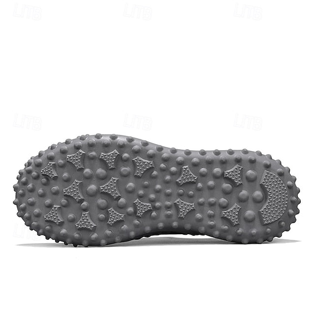 Brown Breathable Mesh with Sports Men's Sandals Upper and