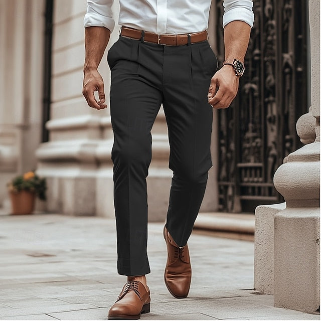 Pants Work Cargo Trousers Multi Pocket Men's