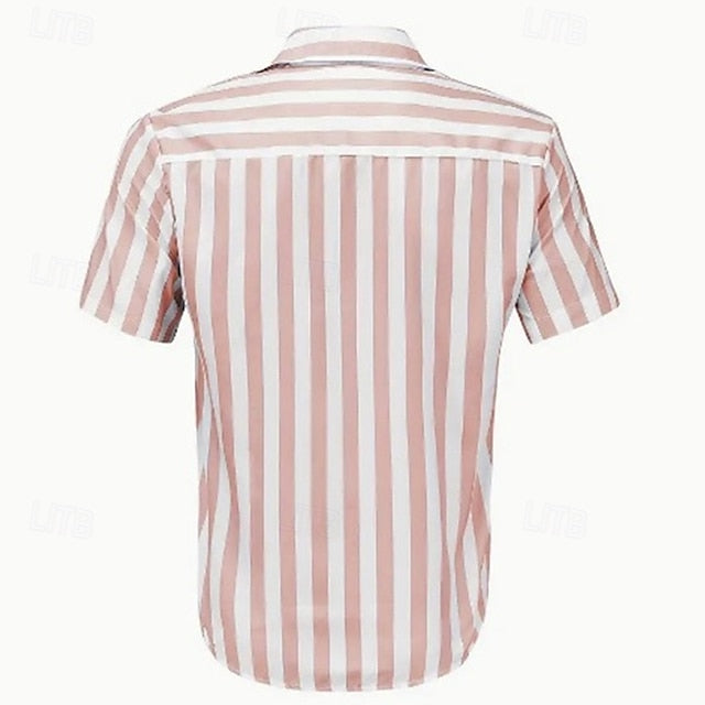 Beach Up Men's Casual Shirt Summer Button