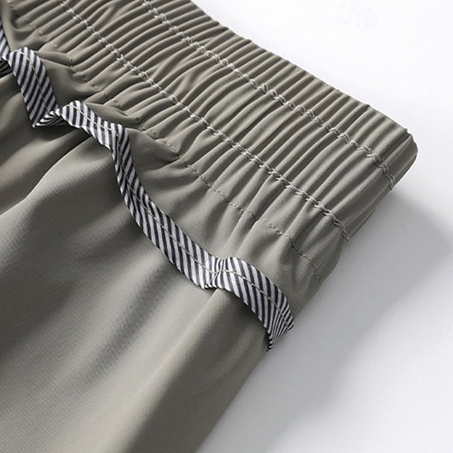 Men's Athletic Casual Pocket Pants Trousers
