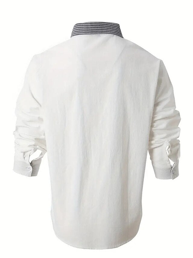 Up Summer Men's Collar Shirt Camp Button