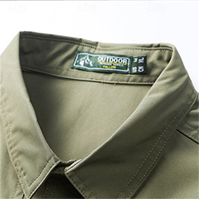 Men's Casual Shirt Popover Beach Summer