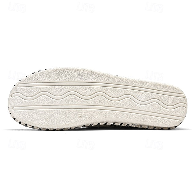 Casual with and Jute Men's Print Tribal Sneakers Canvas