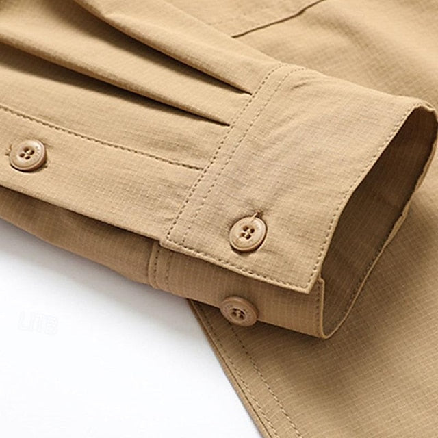 Work Shirt Men's Workwear Button Shirts Up