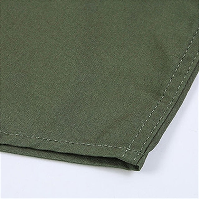 Up Shirt Men's Button Casual Summer Cargo