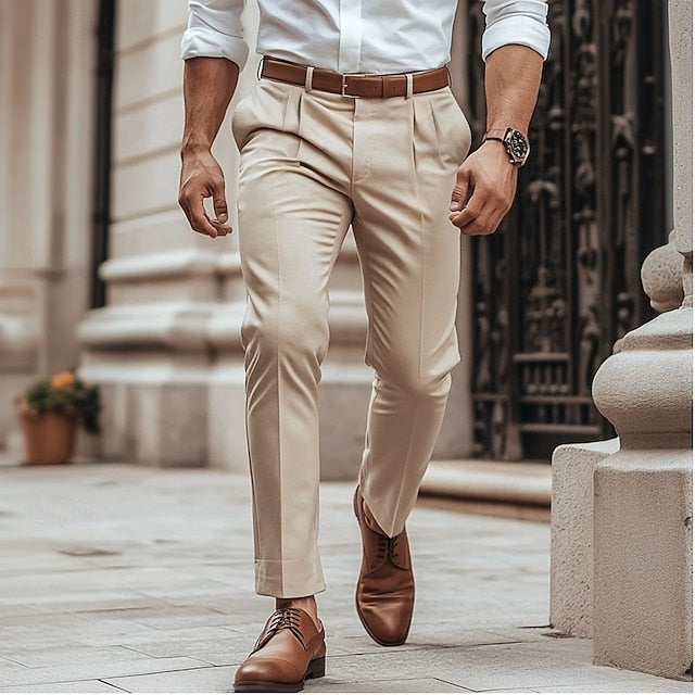 Pants Work Cargo Trousers Multi Pocket Men's