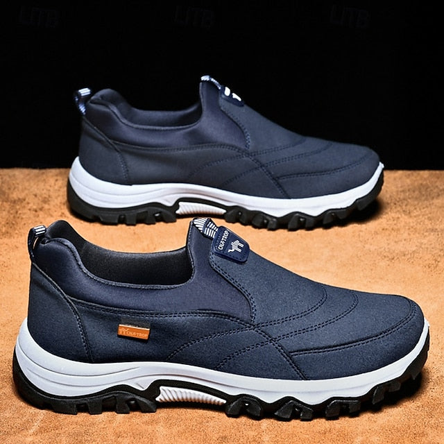 Slip-Ons PU Loafers Breathable Leather Men's
