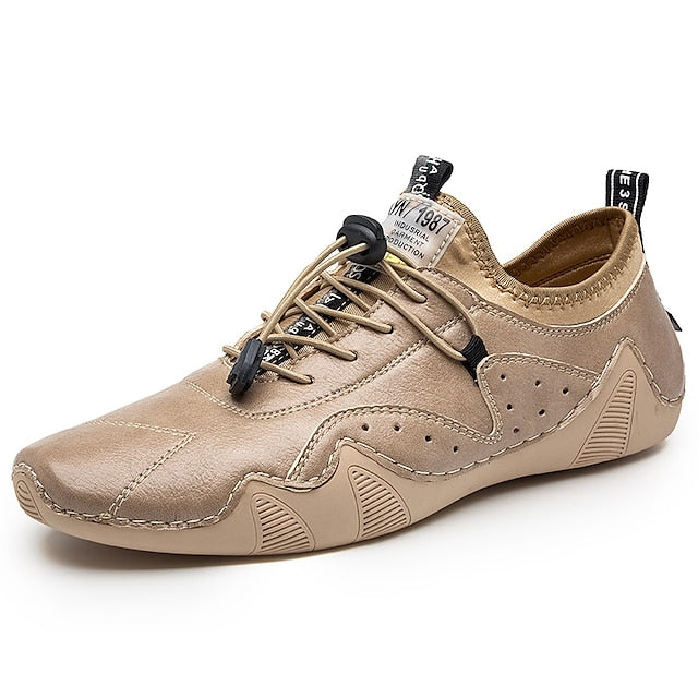 Faux Men's – Lightweight Sneakers Casual Leather