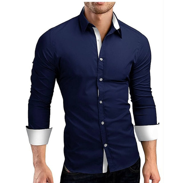 Up Summer Button Dress Shirt Men's Collared