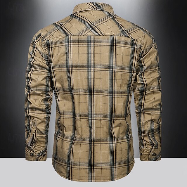 Summer Casual Bowling Shirt Button Men's