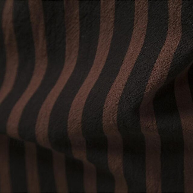Satin Plain Men's Casual Up Shirt Button